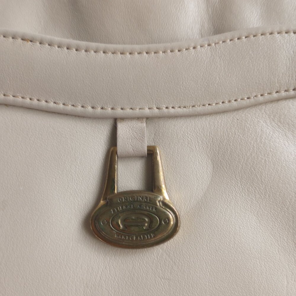 ***SOLD***  Etienne Aigner Taupe Beige Shoulder Bag - Picture 2 of 9
